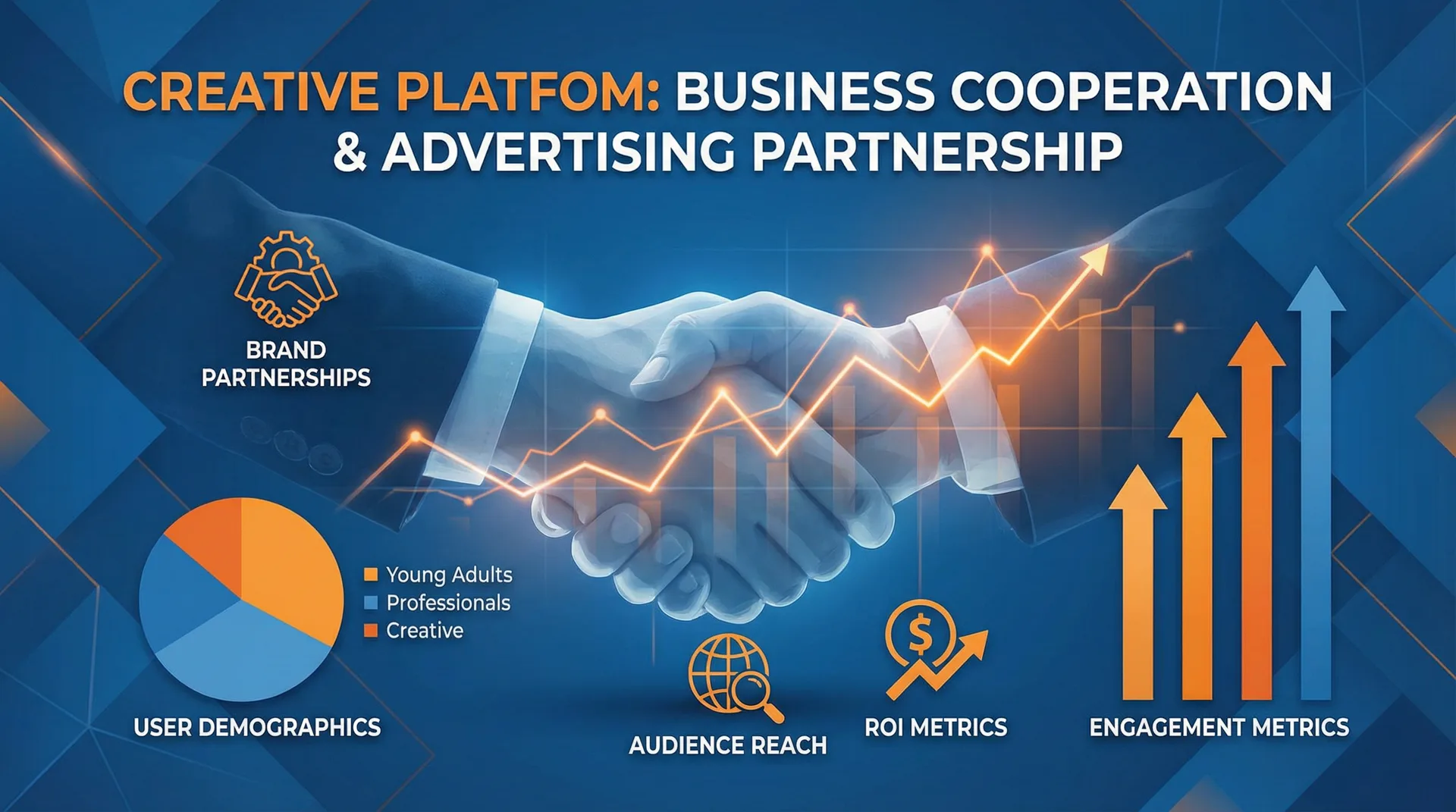 必撸大赛 广告合作与品牌伙伴关系数据展示